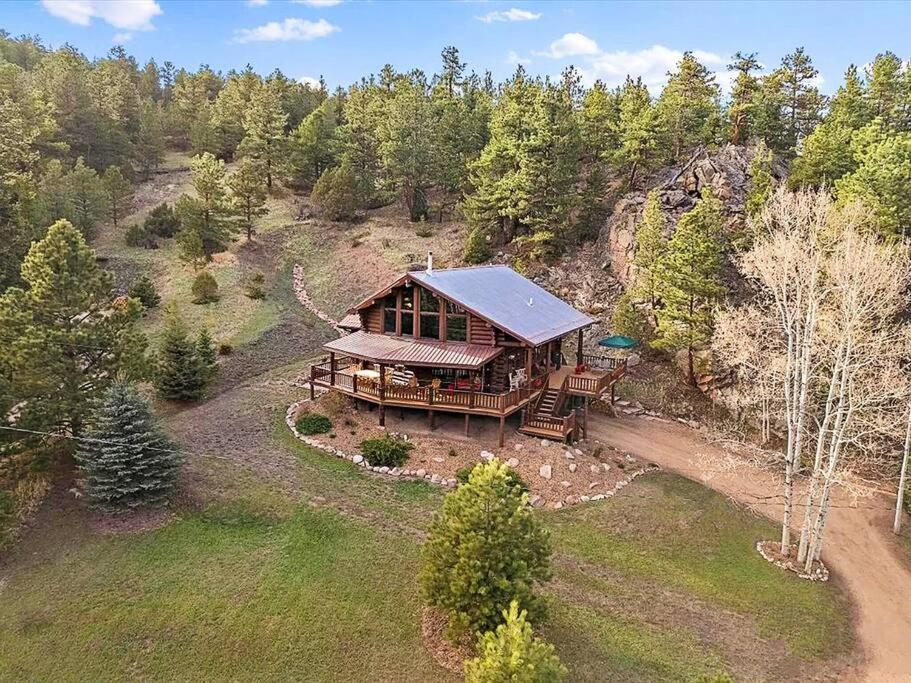 فيلا Classic Log Cabin Near Rocky Mountain National Park And Near Skiing ليونز المظهر الخارجي الصورة