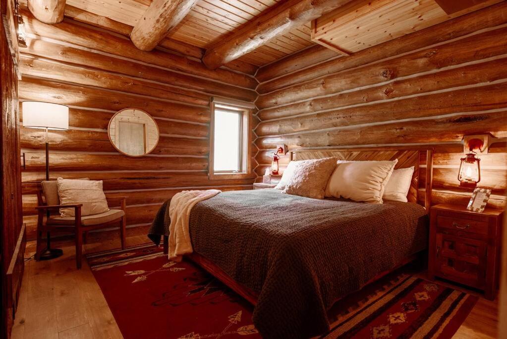 فيلا Classic Log Cabin Near Rocky Mountain National Park And Near Skiing ليونز المظهر الخارجي الصورة