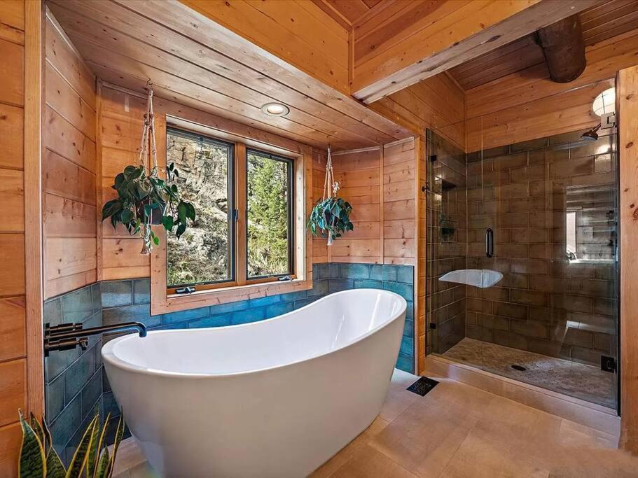 فيلا Classic Log Cabin Near Rocky Mountain National Park And Near Skiing ليونز المظهر الخارجي الصورة