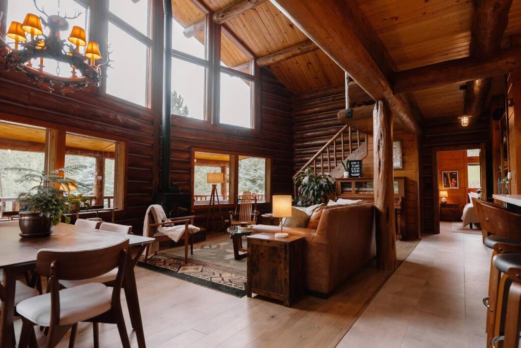 فيلا Classic Log Cabin Near Rocky Mountain National Park And Near Skiing ليونز المظهر الخارجي الصورة